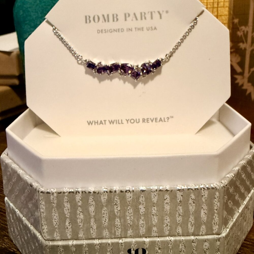 Bomb Party Necklace RBP 4598 The Sterling Club - Picture 6 of 6